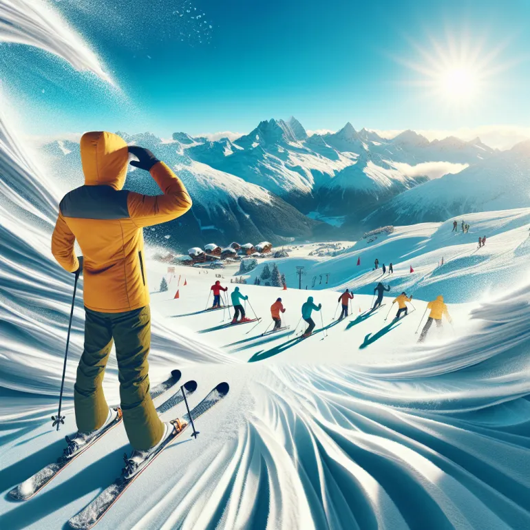 При какой погоде можно кататься на лыжах