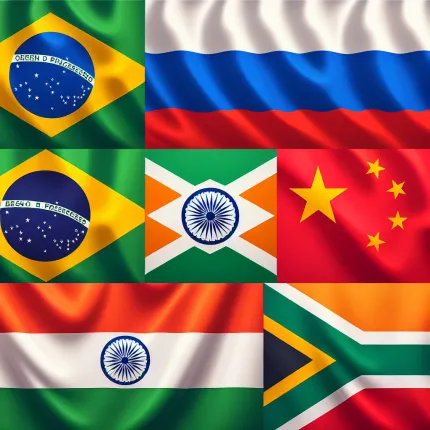 Флаги стран БРИКС: Символы единства и разнообразия