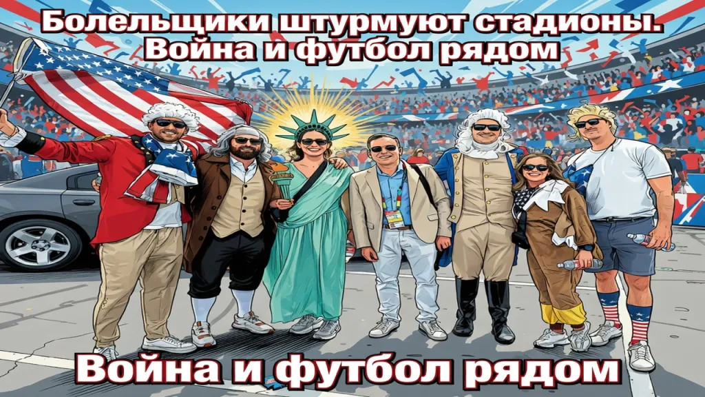 Болельщики штурмуют стадионы. Война и футбол рядом
