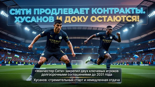 Сити продлевает контракты. Хусанов и Доку остаются!