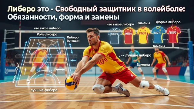 Либеро это - Свободный защитник в волейболе: Обязанности, форма и замены